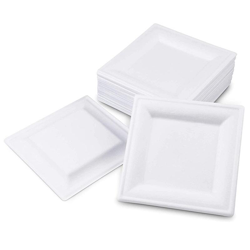 Compostable Bagasse Plates